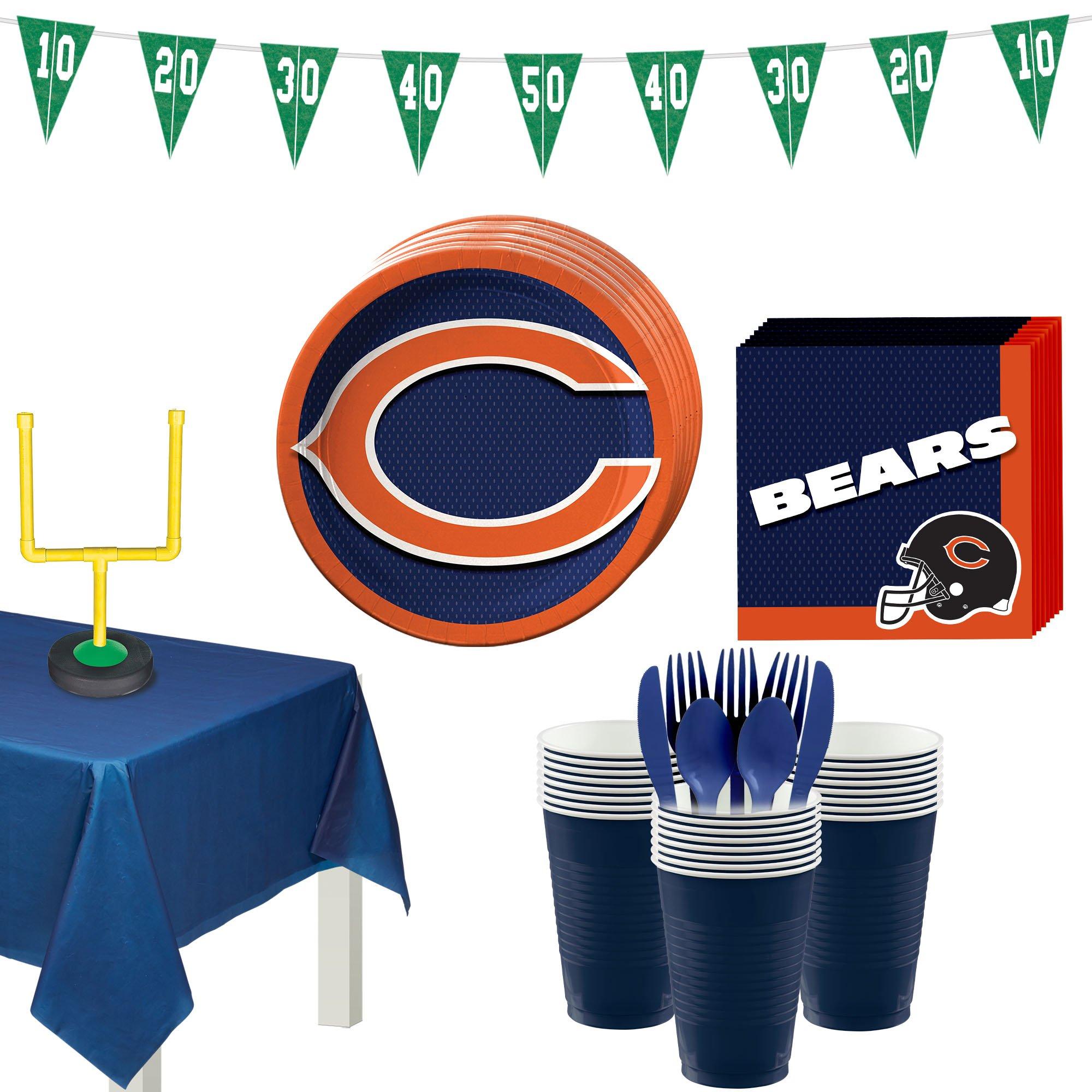 Chicago Bears Party Supplies Pack